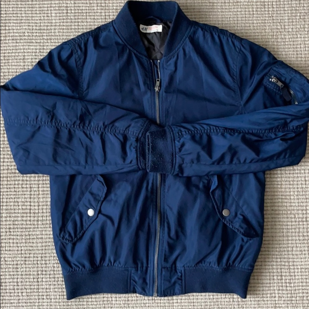 H&M bomber jacket size 12-13Y